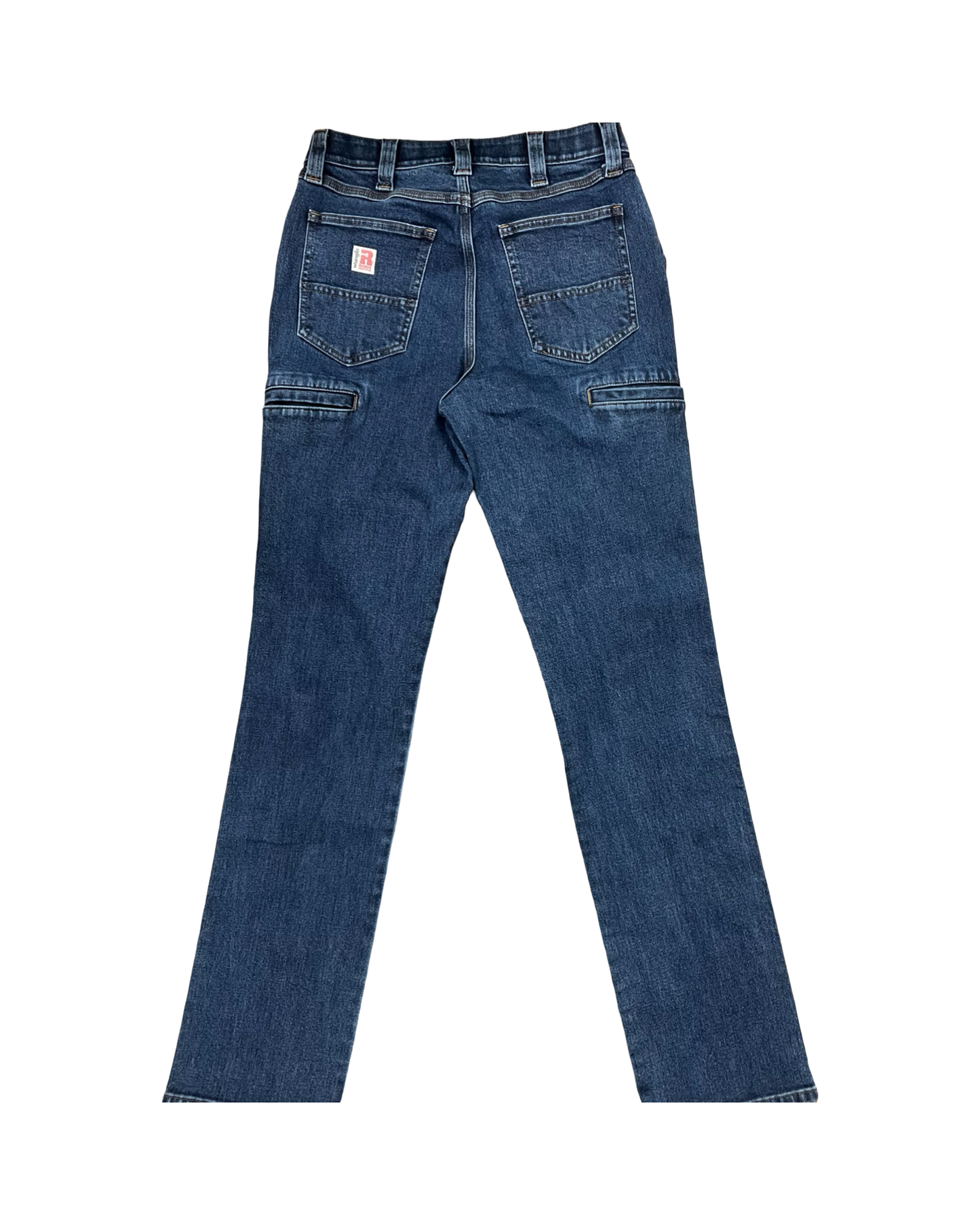 Jeans Boot Cut By Wrangler In Blue Denim, Size:6