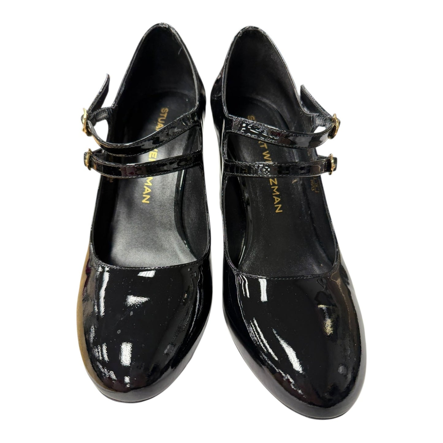 Shoes Designer By Stuart Weitzman In Black, Size:7.5