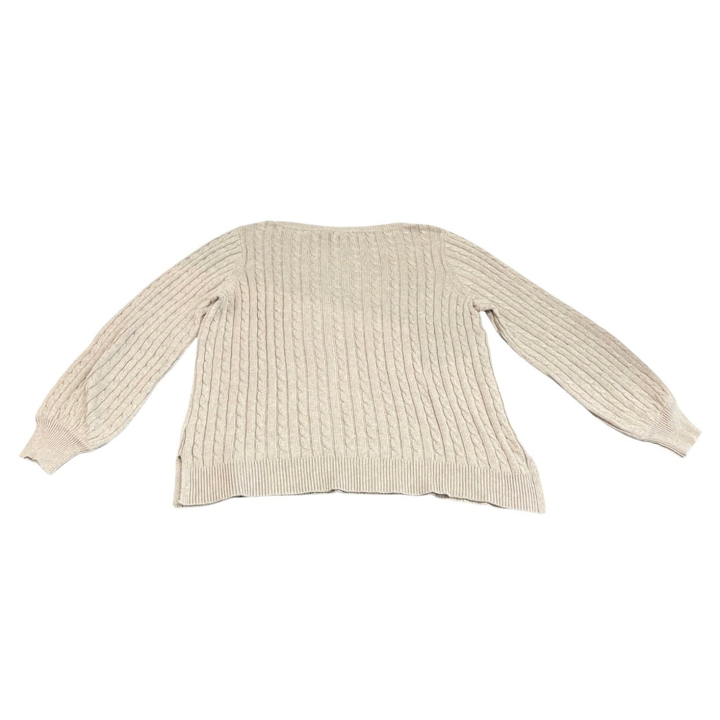 Sweater By Lauren By Ralph Lauren In Brown, Size: 2x