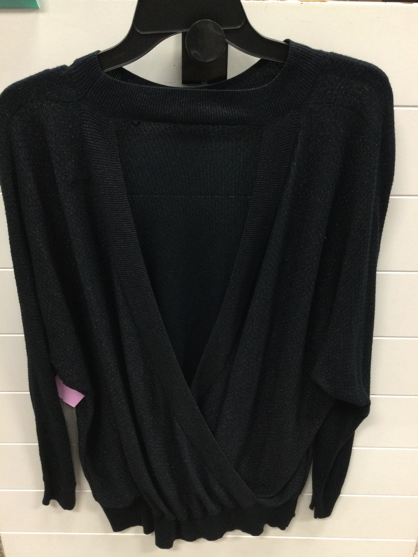 Top Ls By Cmc In Navy, Size:1X