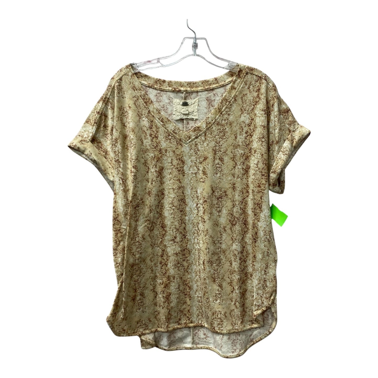 Top Ss By Cupio In Tan, Size:Xl
