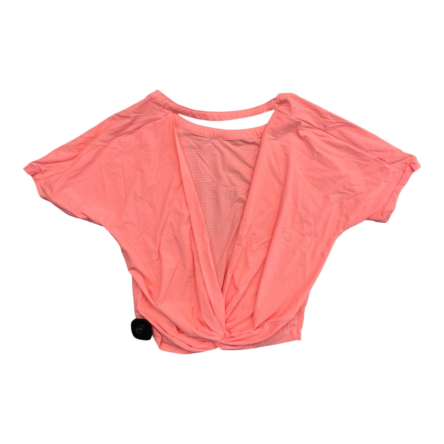 Athletic Top Ss By Zyia In Orange, Size:M