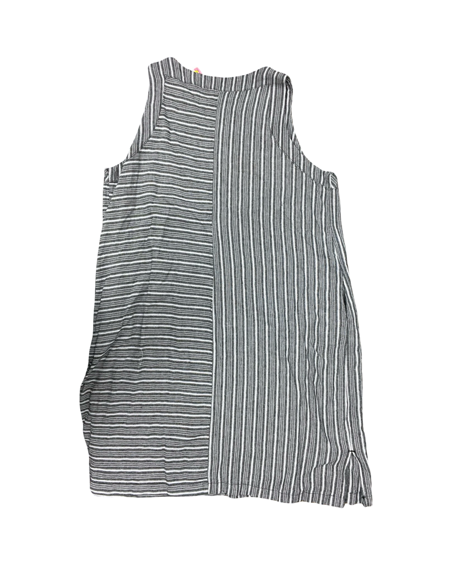 Dress Casual Midi By West Bound In Black & White, Size:1X