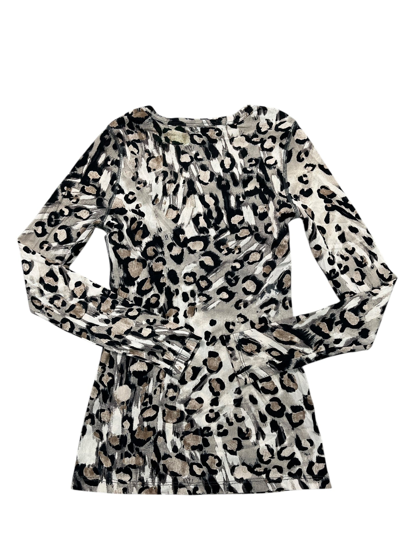 Top Ls By Karen Kane In Leopard Print, Size:S