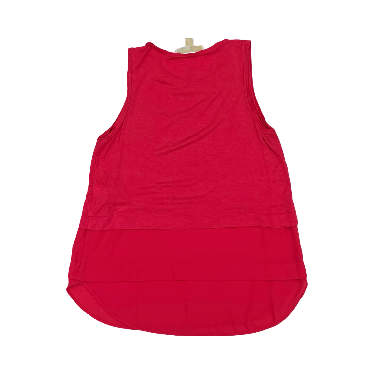 Top Sleeveless Designer By Michael Kors In Pink, Size:S