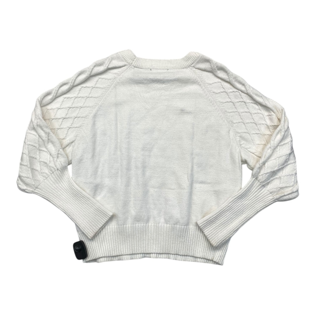 Sweater By Tahari In Ivory, Size:L