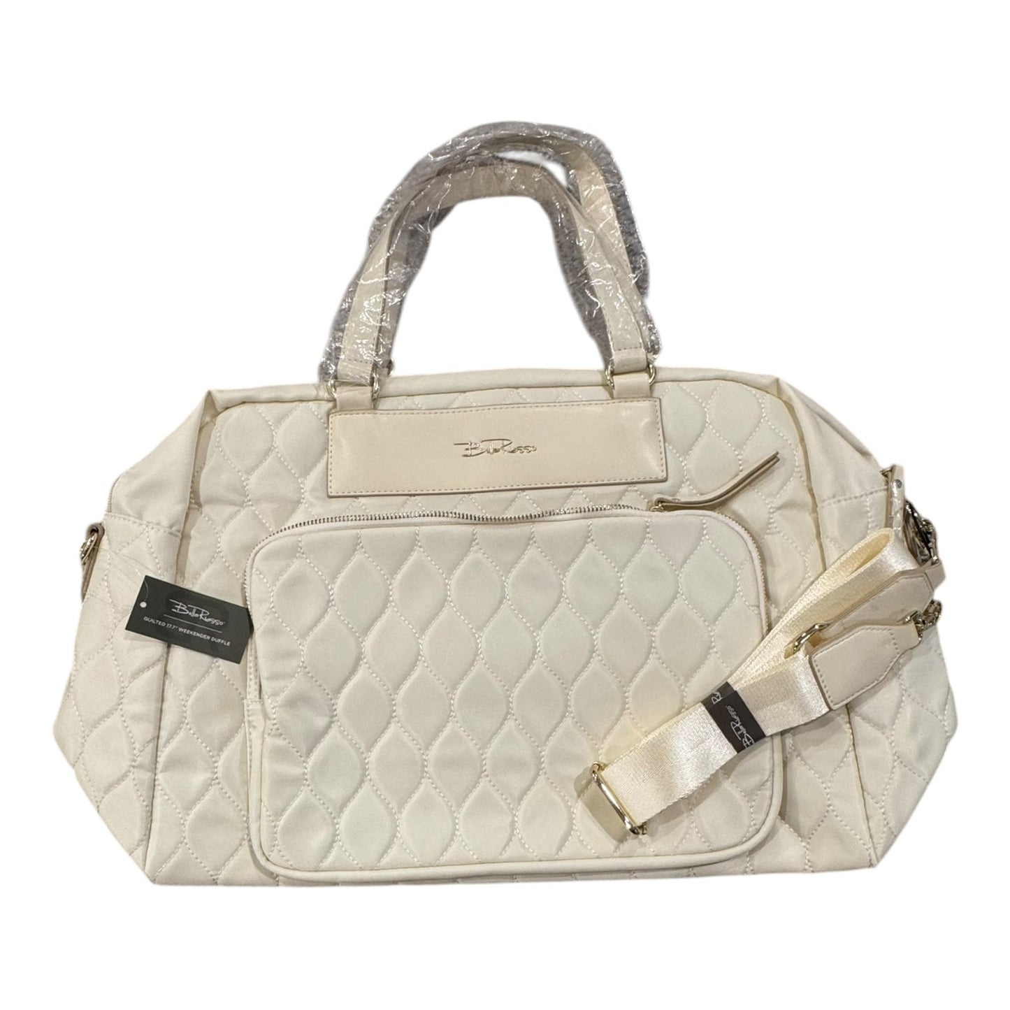 Duffle And Weekender By BELLA RUSSO In Cream, Size:Large