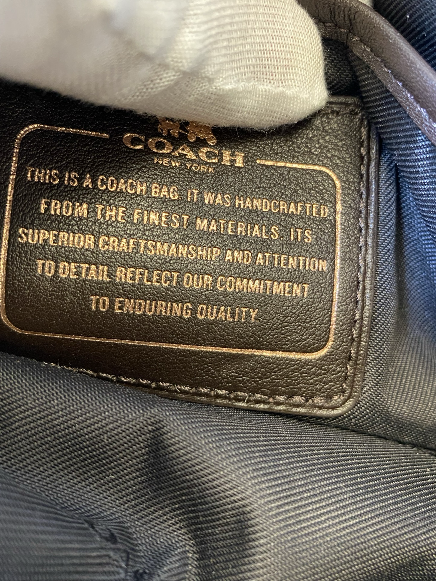 Crossbody Designer By Coach, Size: Medium