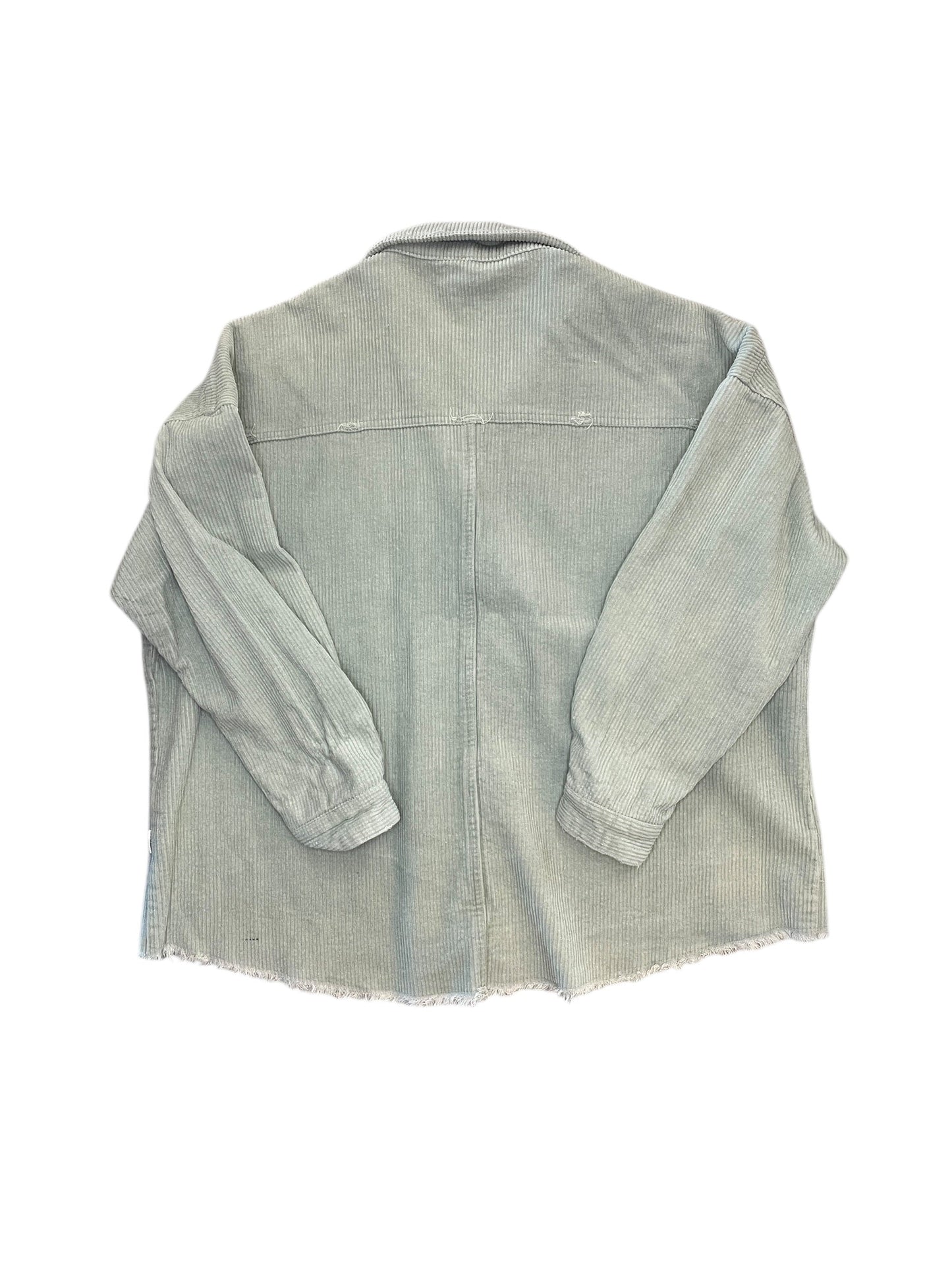 Jacket Shirt By Bohme In Green, Size:Xl