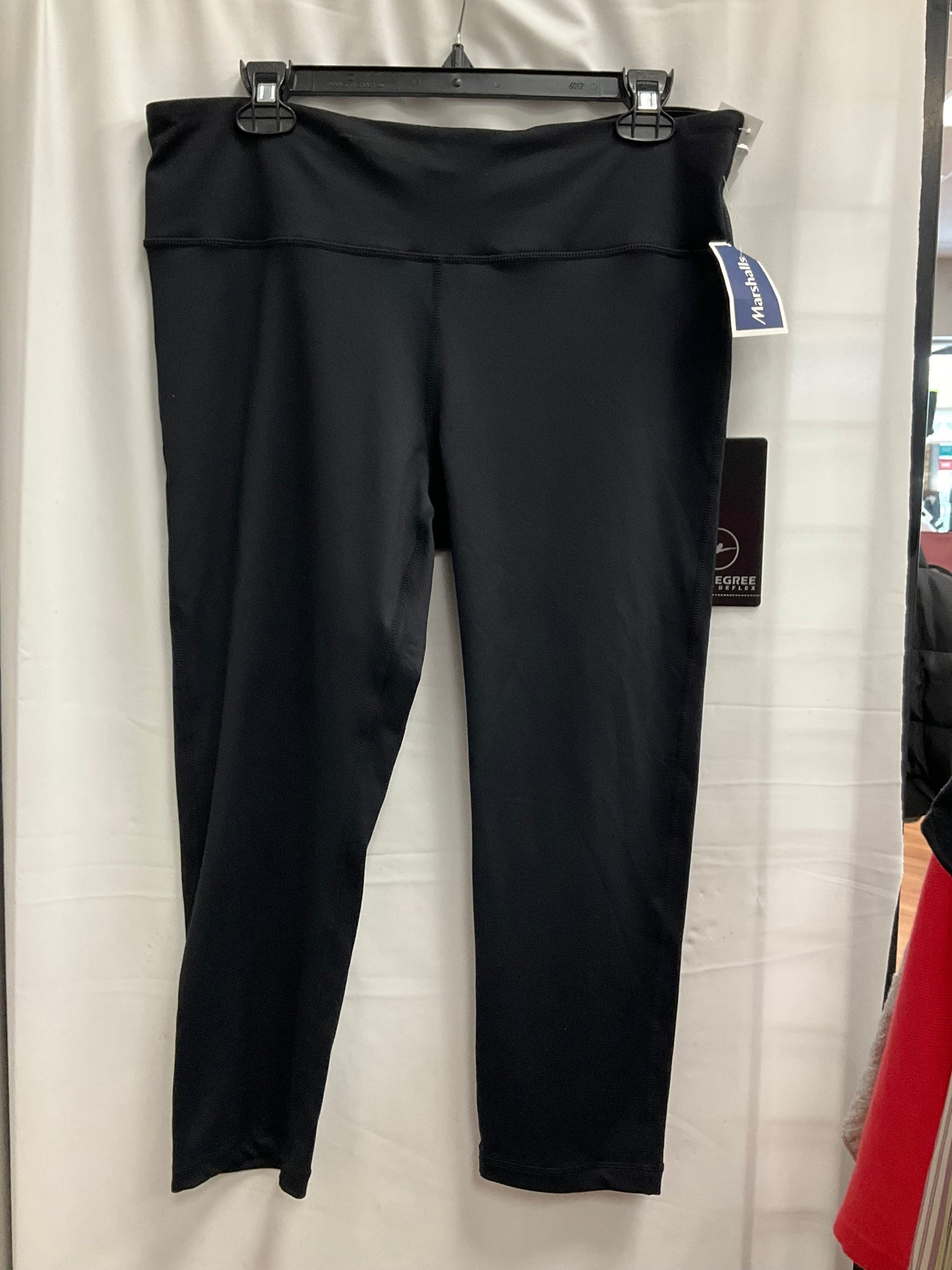 Athletic Leggings Capris By 90 Degrees By Reflex In Black, Size:Xl