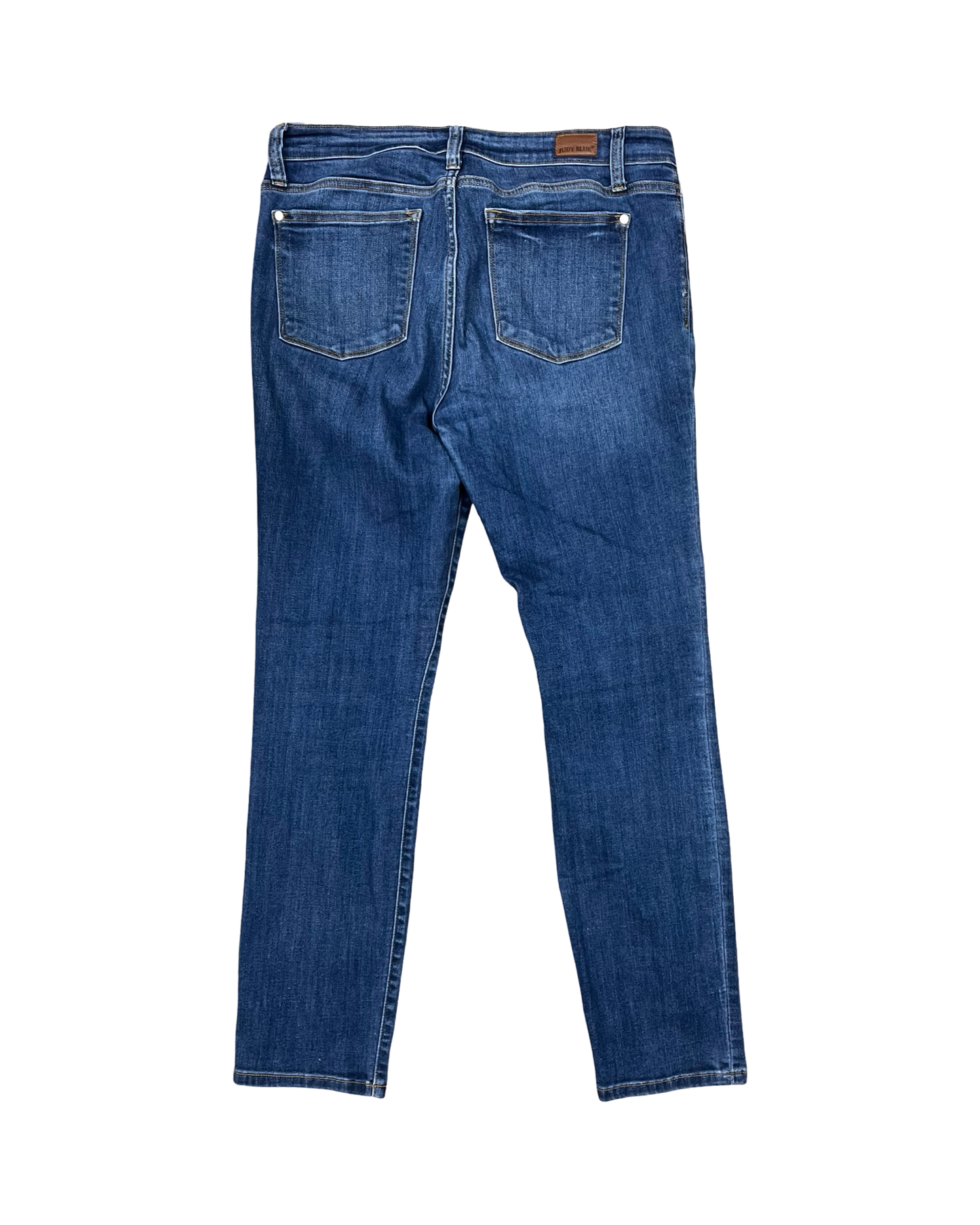 Jeans Skinny By Judy Blue In Blue Denim, Size:12