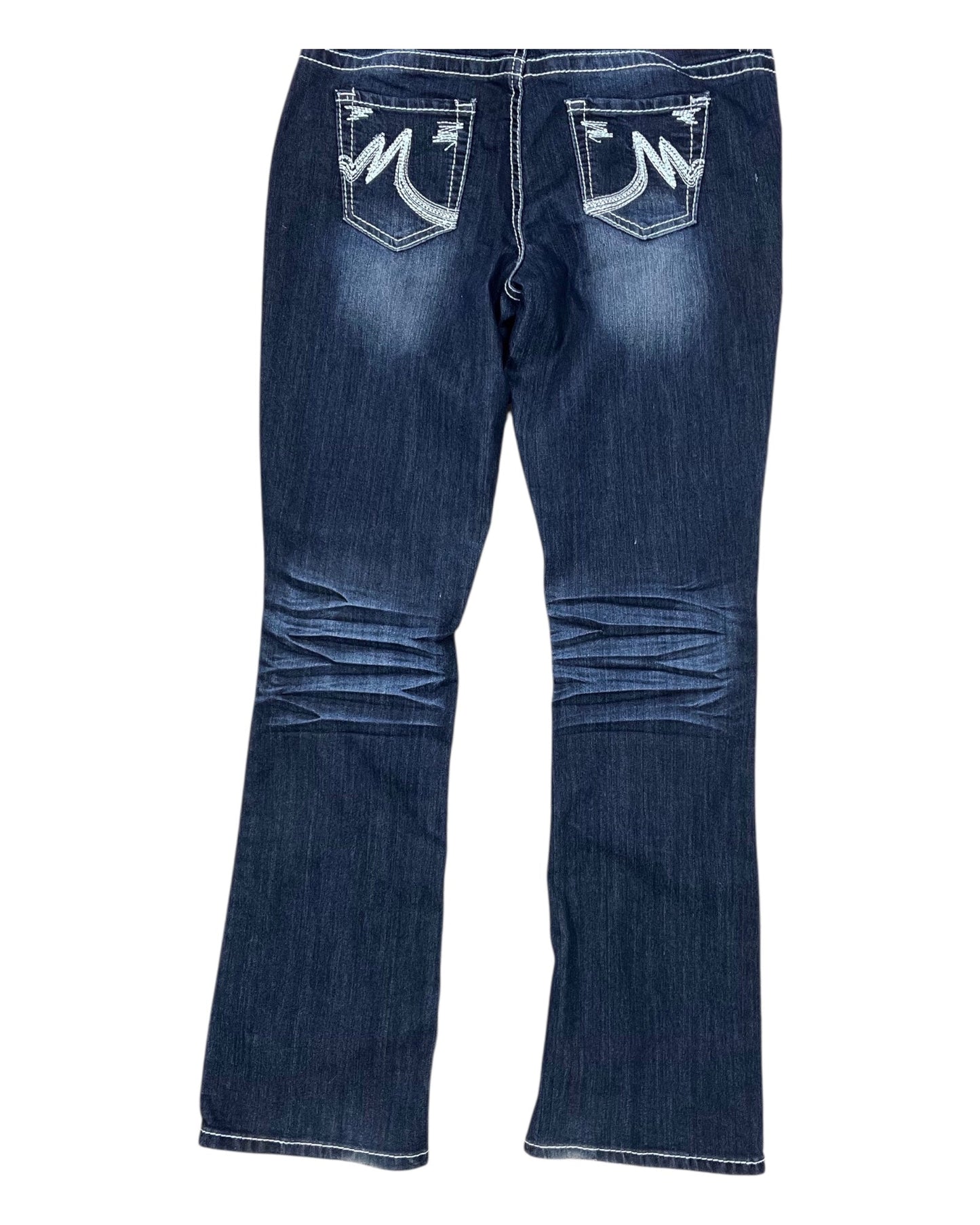 Jeans Straight By Maurices In Blue Denim, Size:8