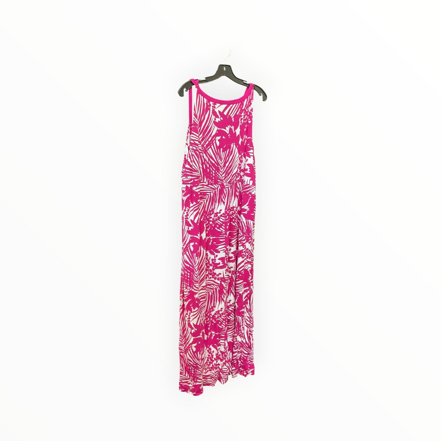 Dress Casual Maxi By Clothes Mentor In Pink & White, Size:3x