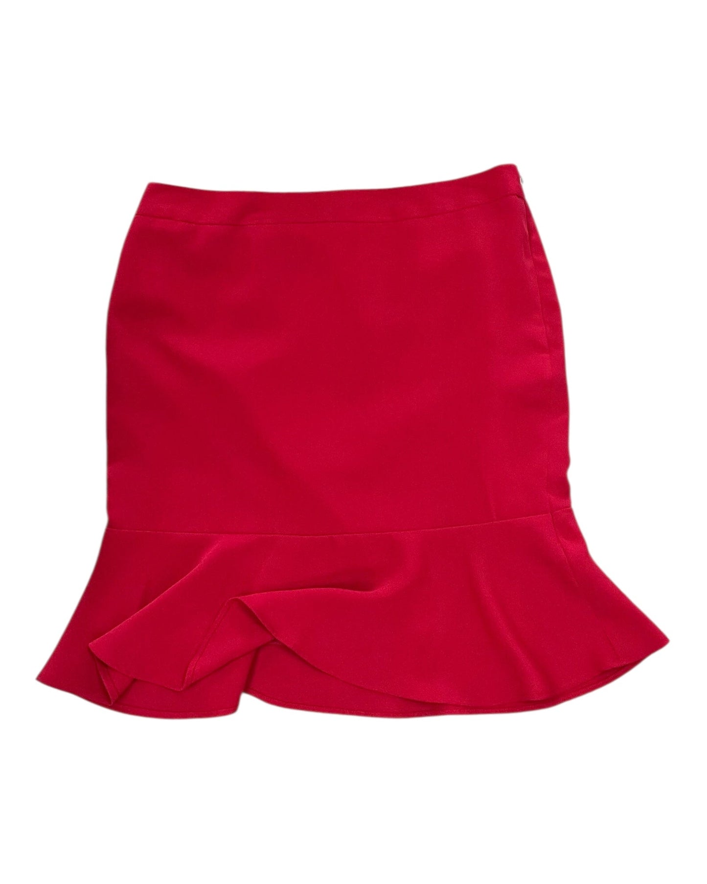 Skirt Midi By Liz Claiborne In Red, Size:S