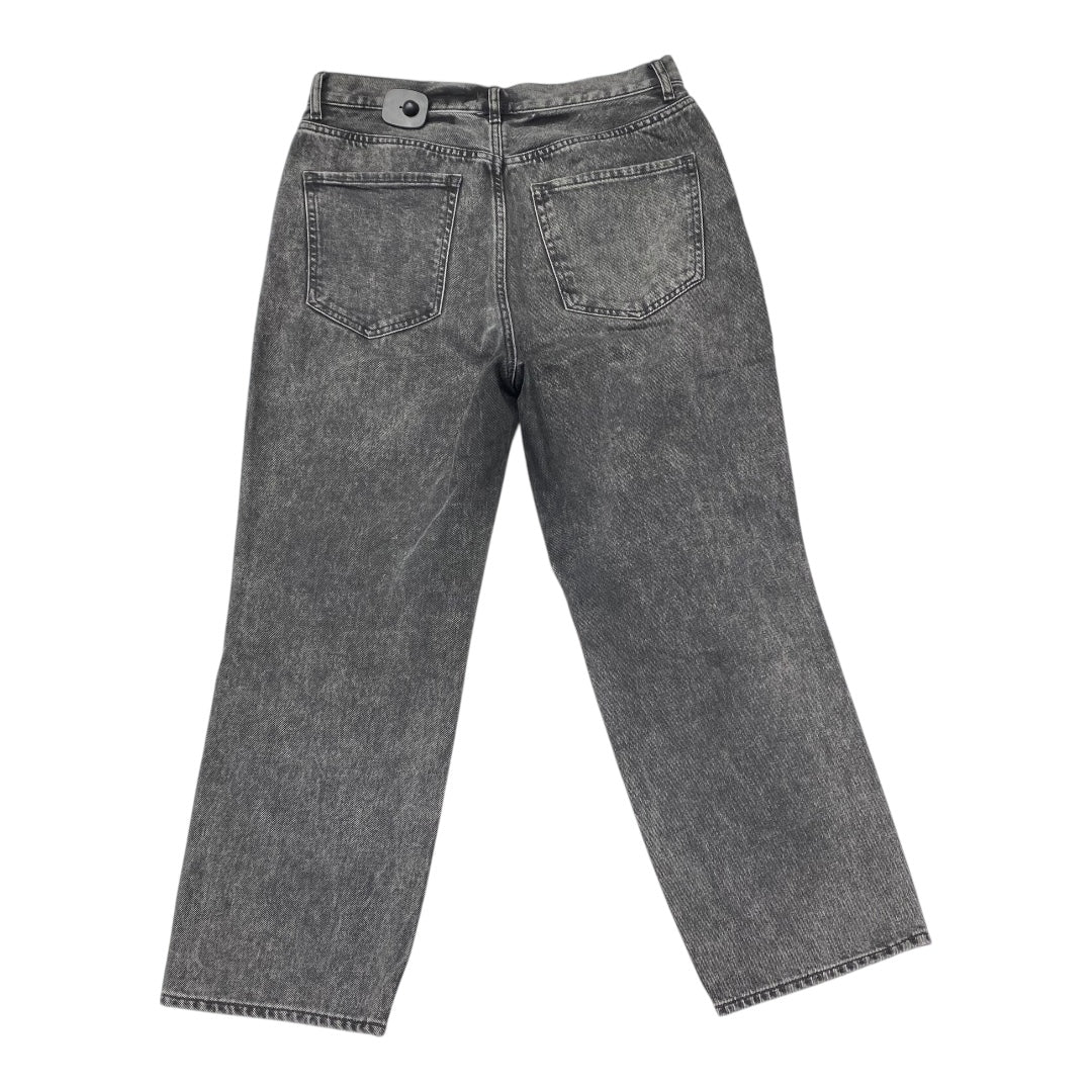 Jeans Wide Leg By Express In Black, Size:10