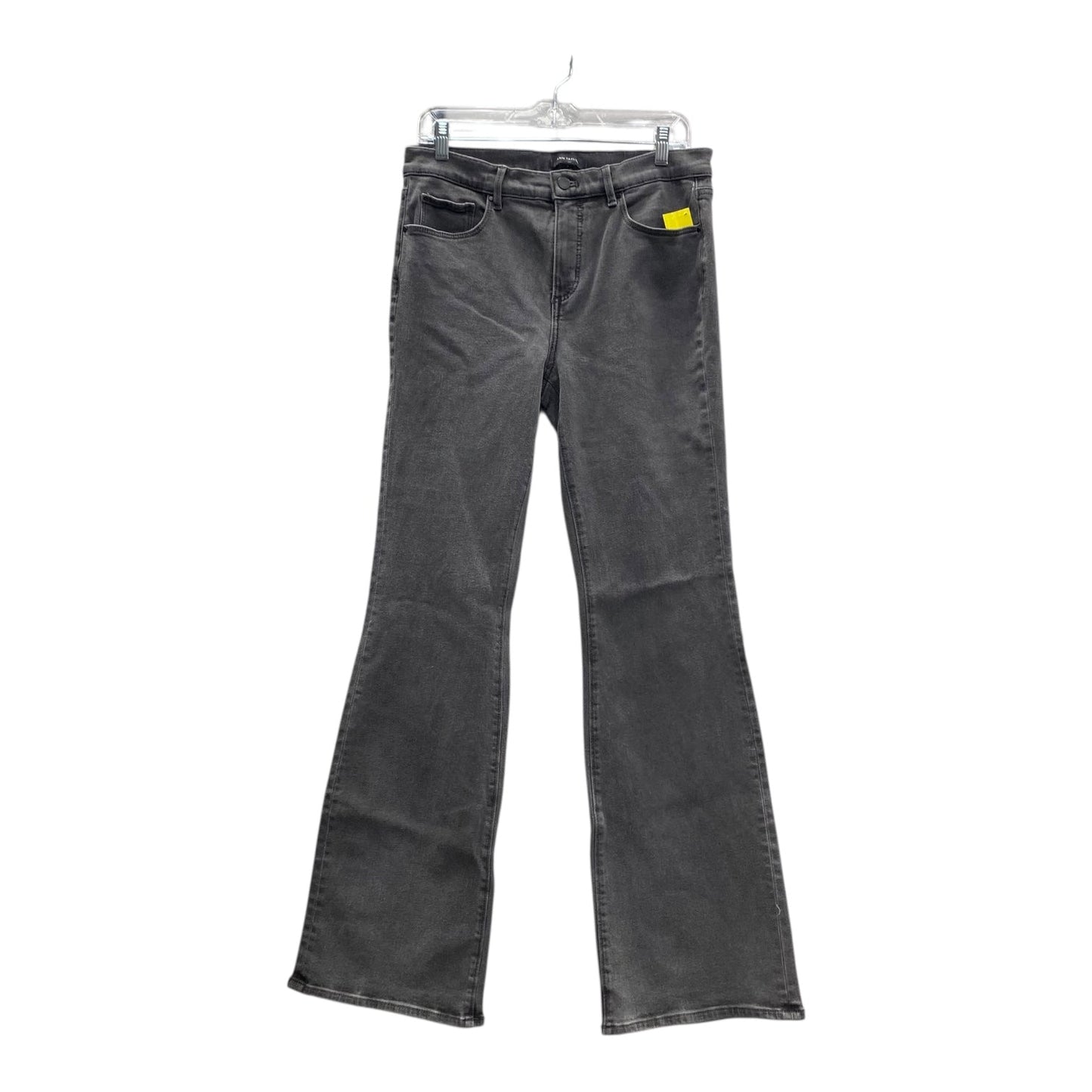 Jeans Wide Leg By Ann Taylor In Grey, Size:8