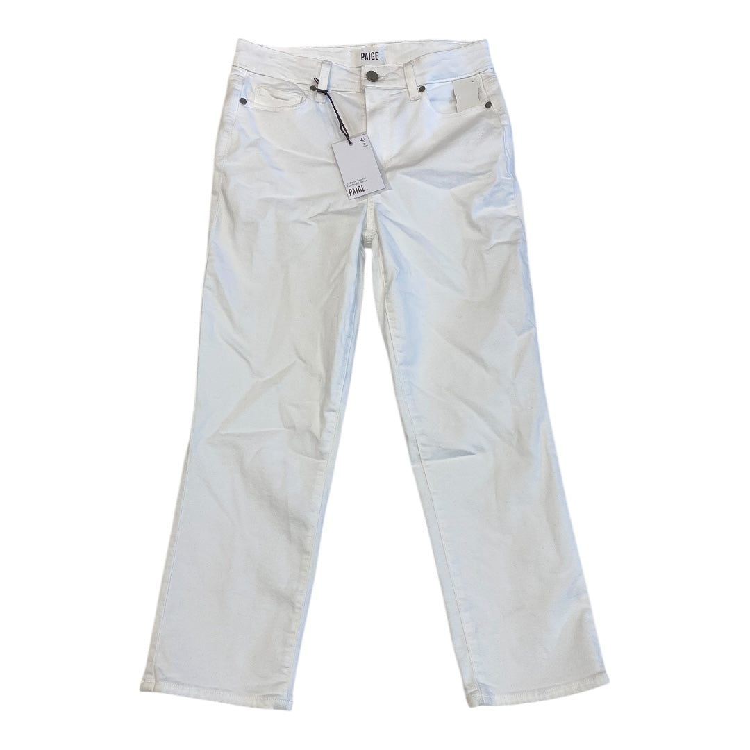 Jeans Skinny By Paige In White, Size:6