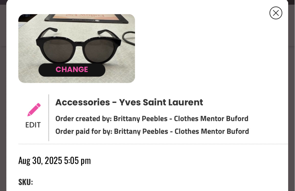 Sunglasses Luxury Designer By Yves Saint Laurent