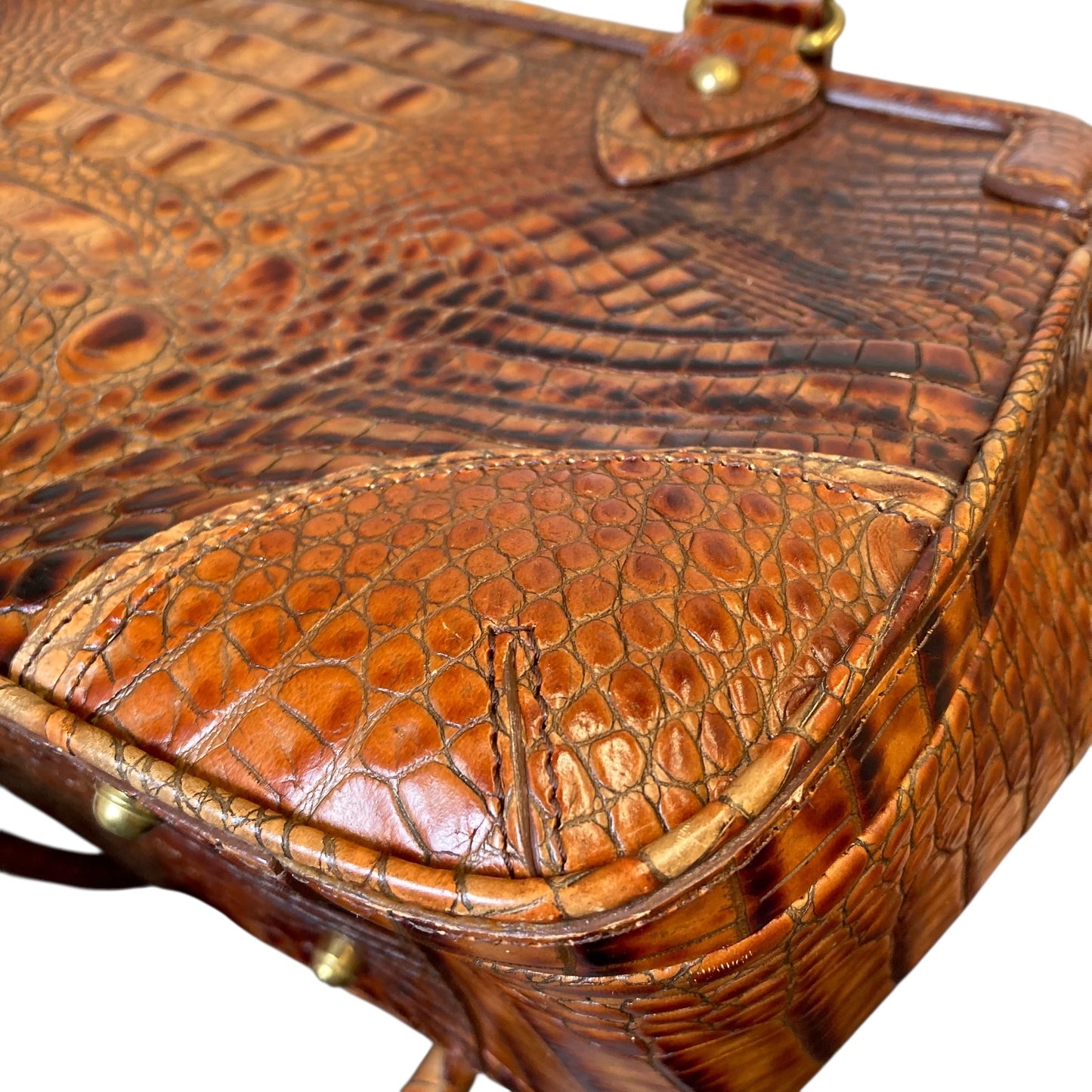 Handbag Designer By Brahmin In Tan, Size:Medium