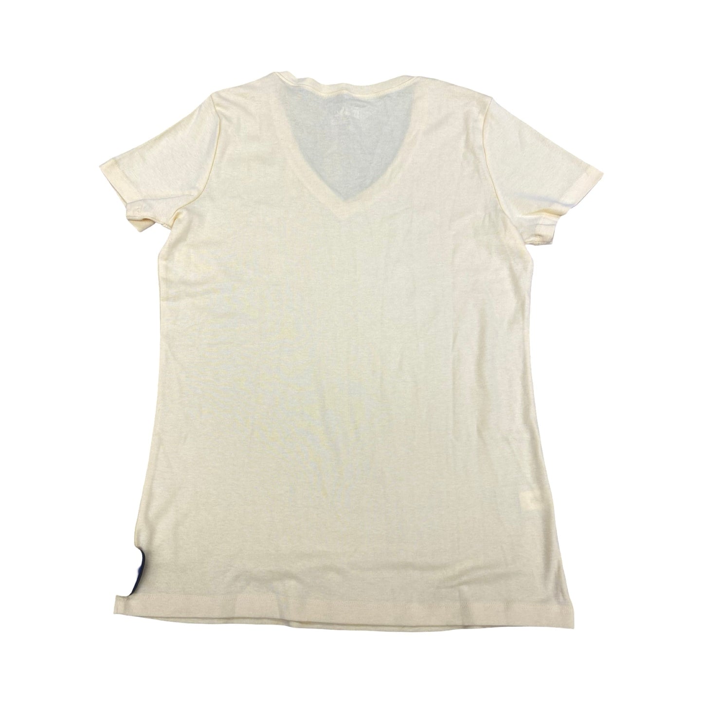 Top Ss Basic By Eddie Bauer In Yellow, Size:L