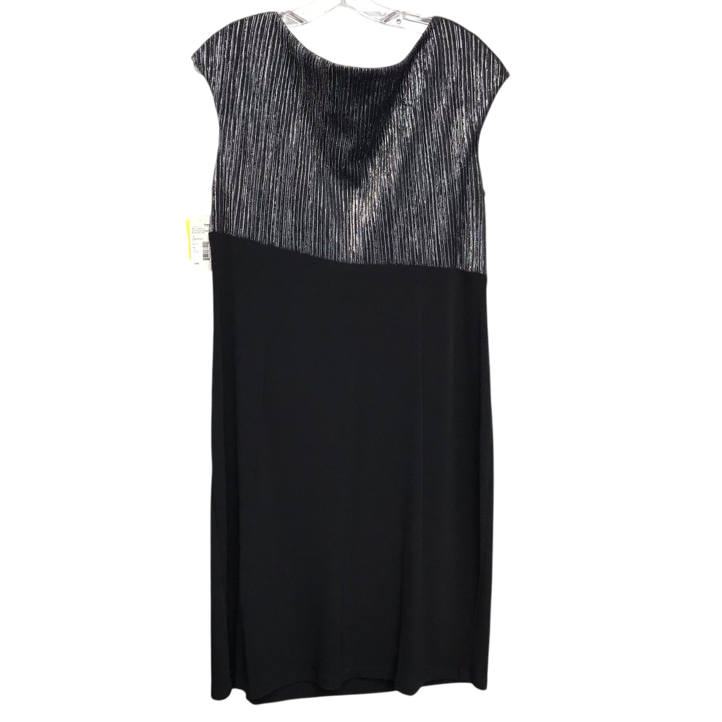 Dress Party Short By Connected Apparel In Black & Silver, Size:L