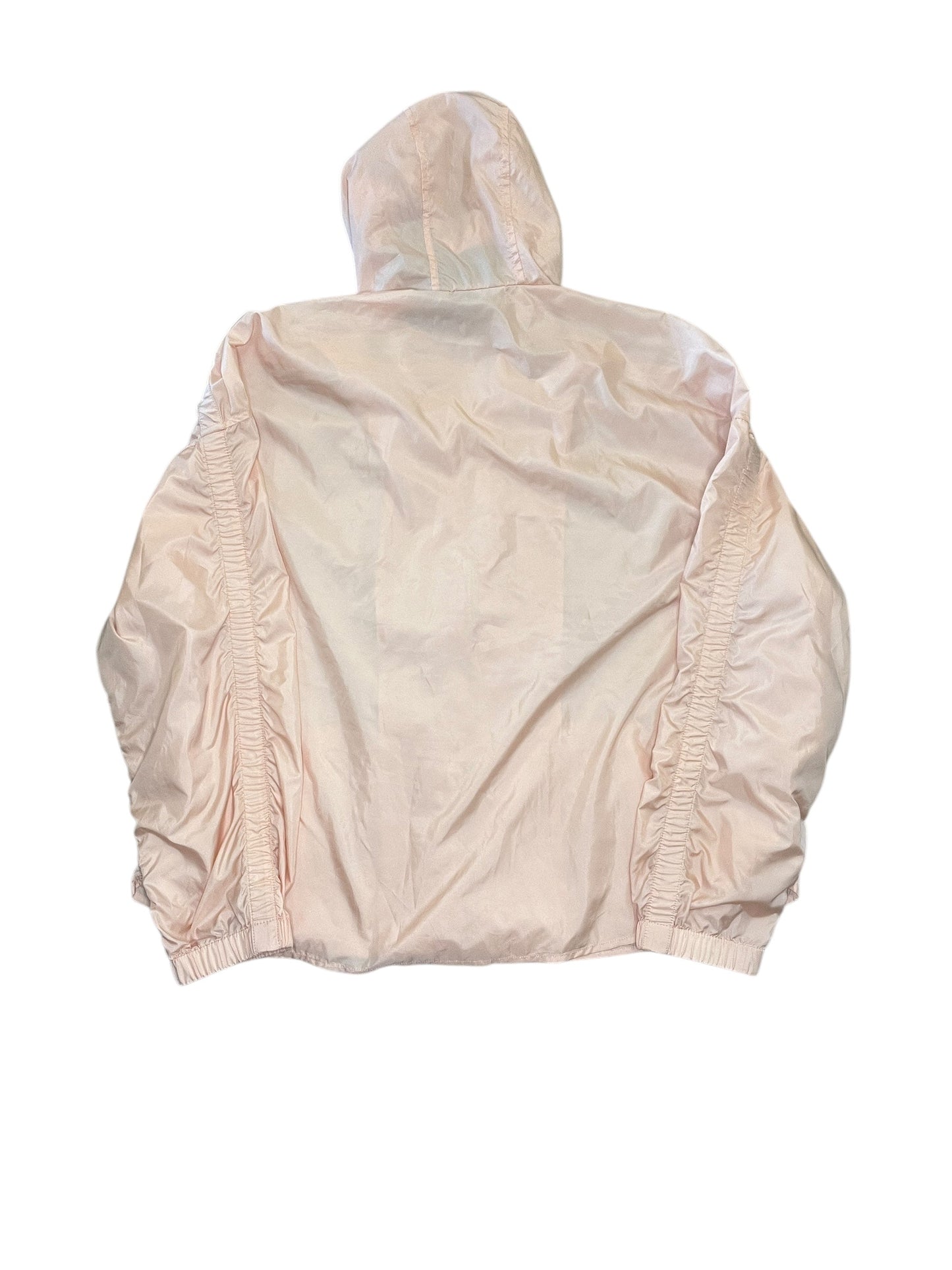 Jacket Windbreaker By Chicos In Peach, Size:Xl