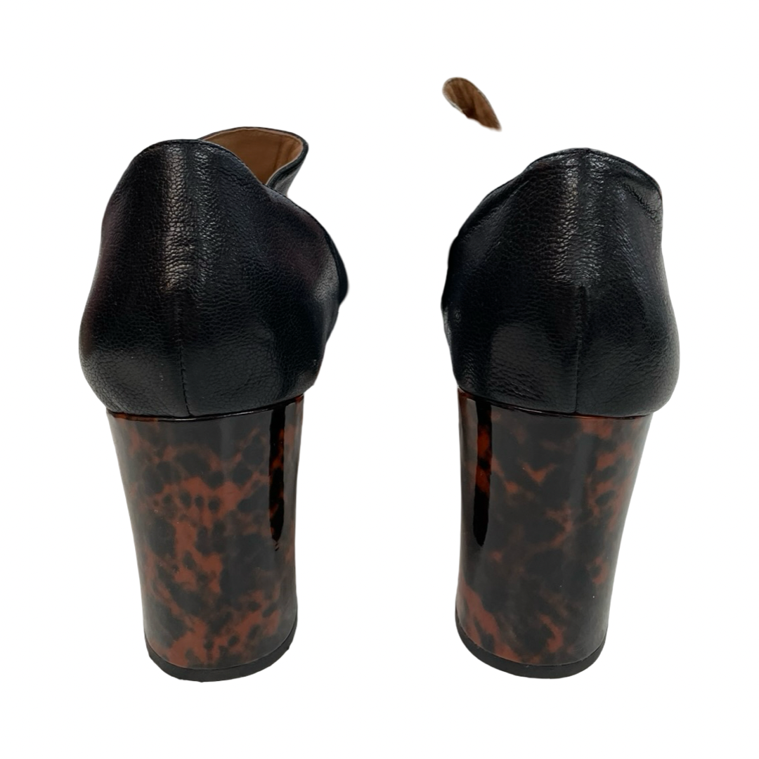 Shoes Heels Block By Corso Como In Black & Brown, Size:10