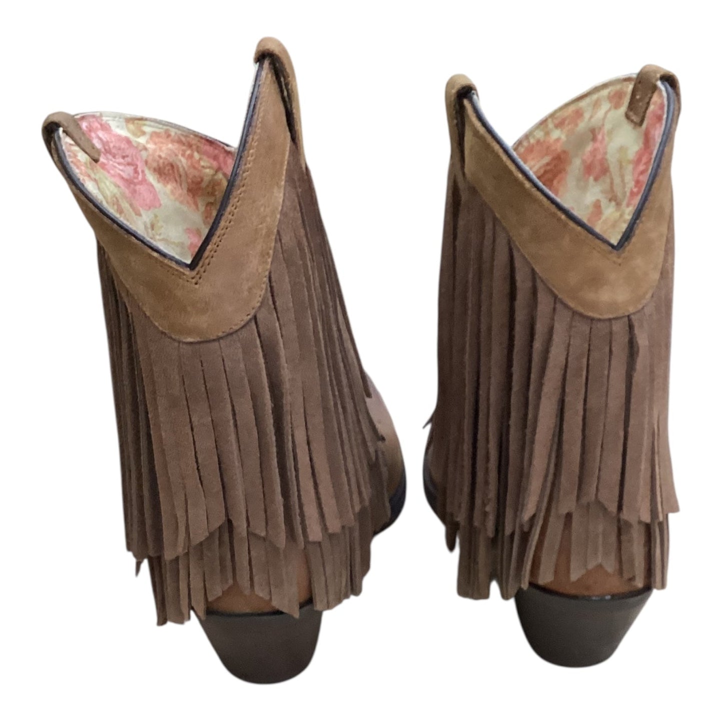 Boots Western By Ariat In Brown, Size:8