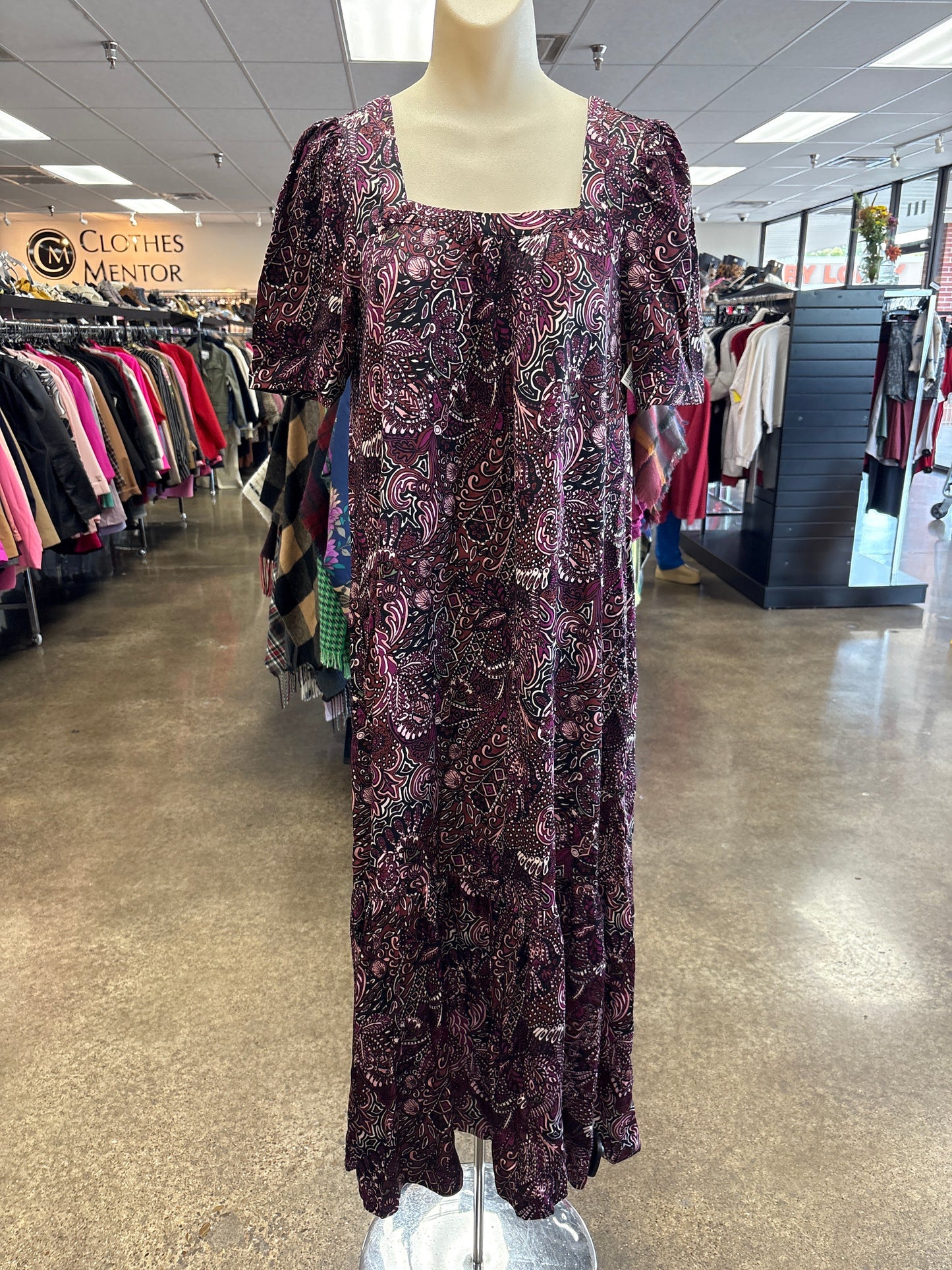 Dress Casual Maxi By Maeve In Purple, Size:Xs