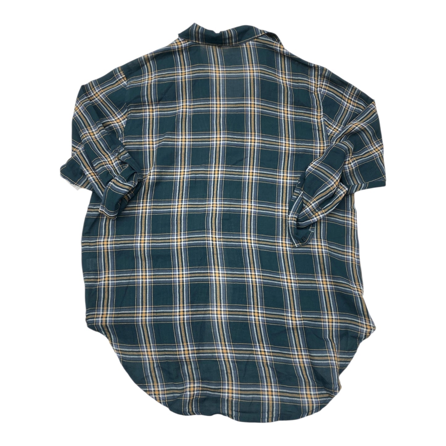 Top Ls By Sundry In Plaid Pattern, Size:2