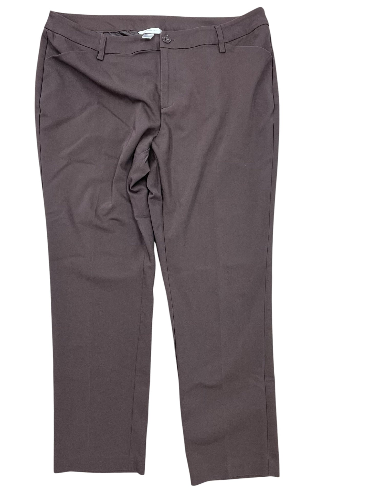 Pants Dress By Cj Banks In Brown, Size:16