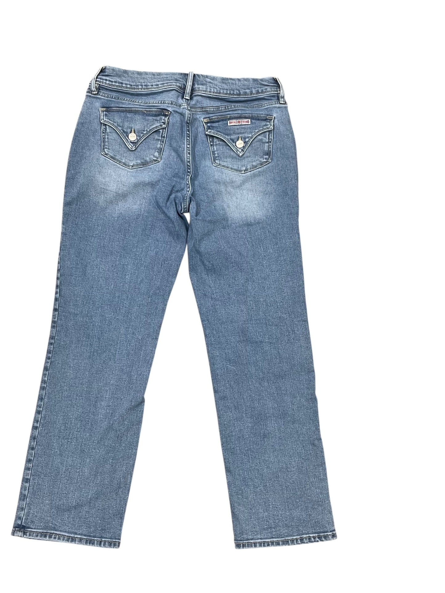 Jeans Straight By Hudson In Blue Denim, Size:10