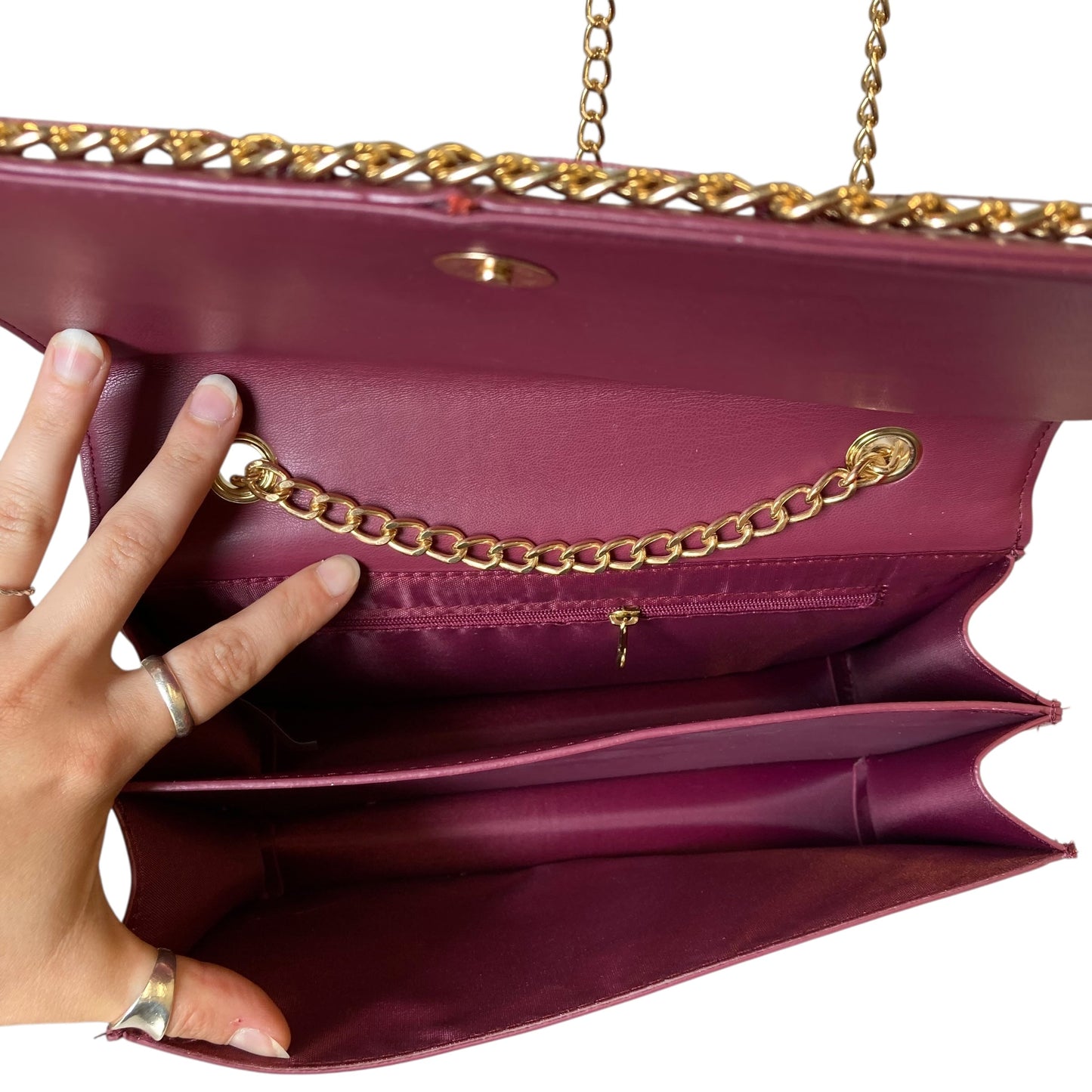 Crossbody In Purple, Size:Medium