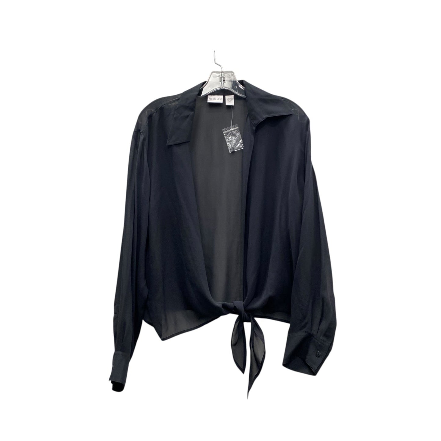 Cardigan By Chicos In Black, Size:Xl