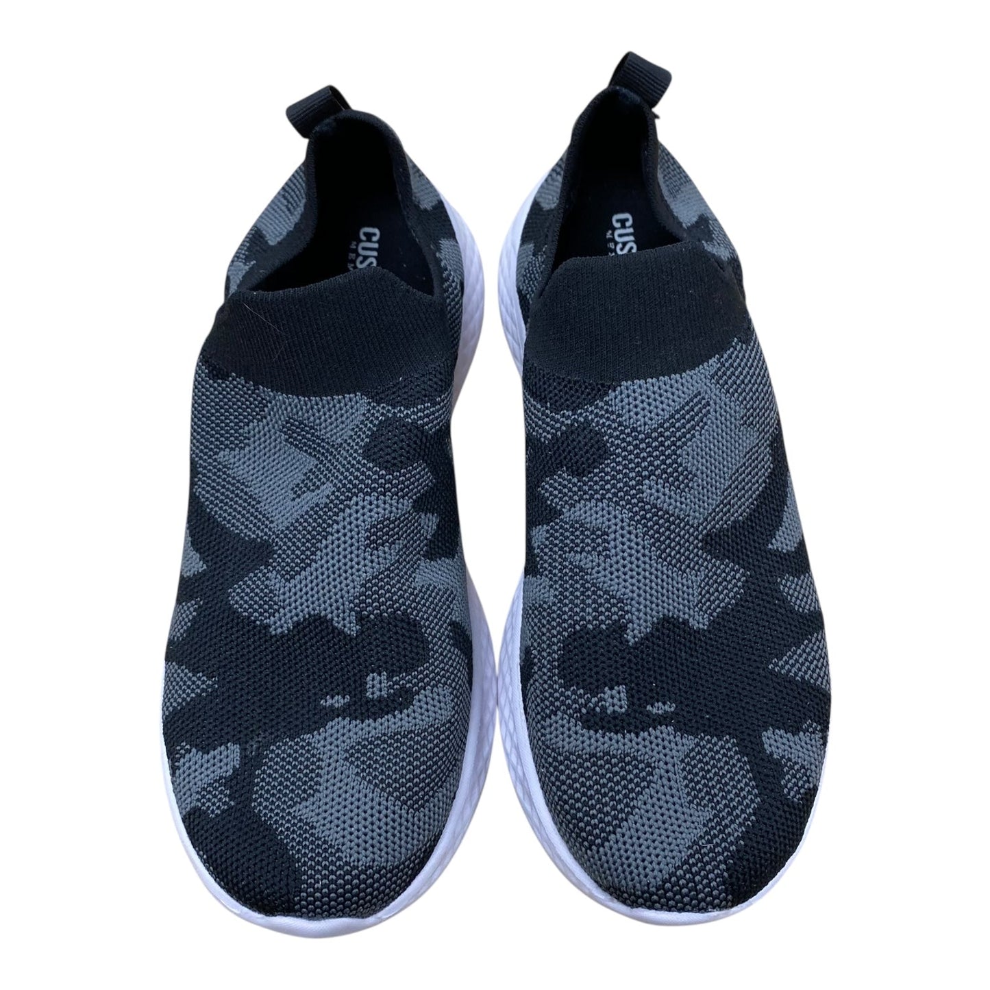 Shoes Sneakers By Cushionaire In Black & Grey, Size:8.5