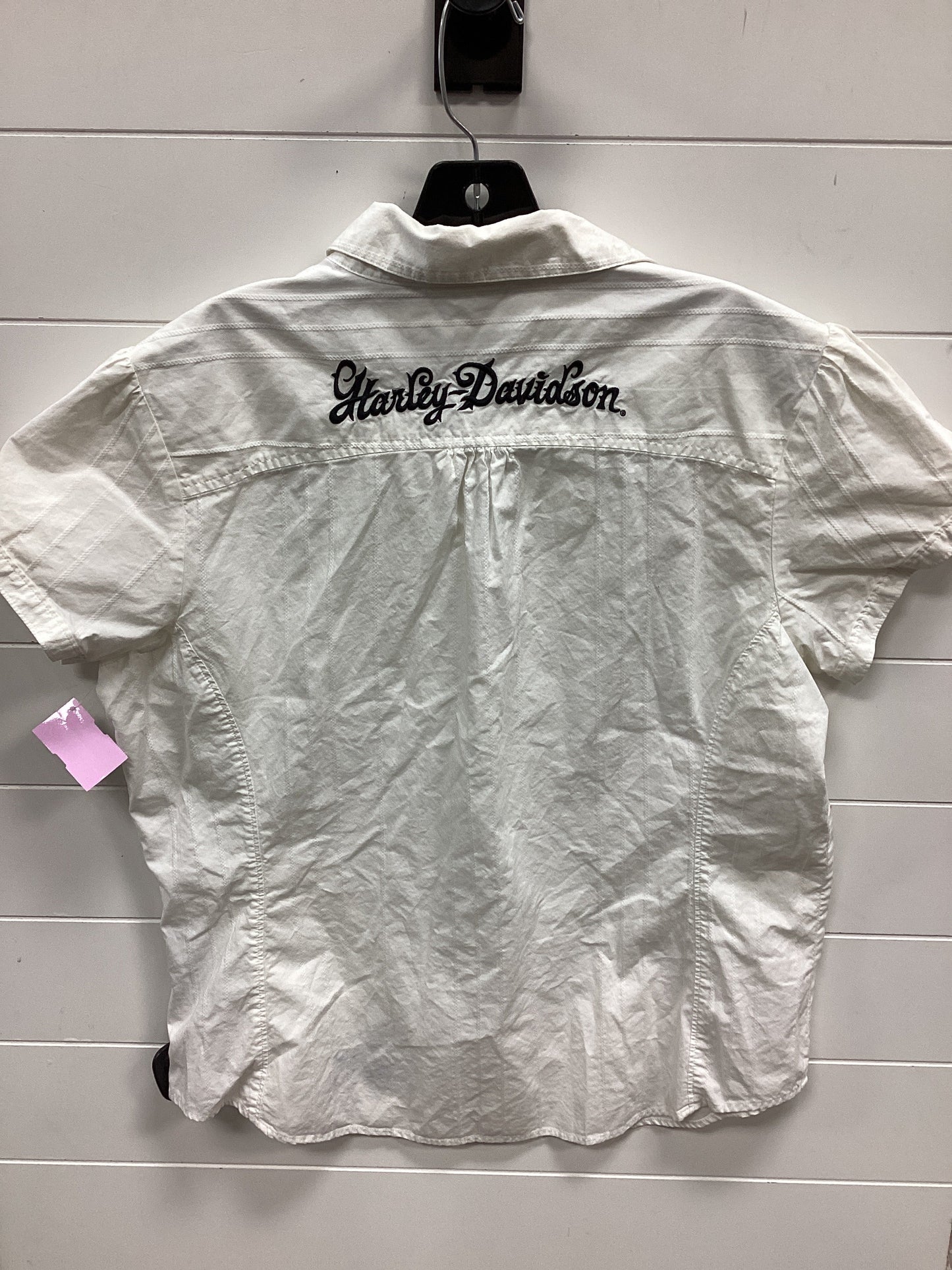 Top Ss By Harley Davidson In White, Size:Xl