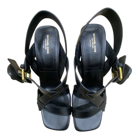 Shoes Designer By Michael Kors In Black, Size:9.5