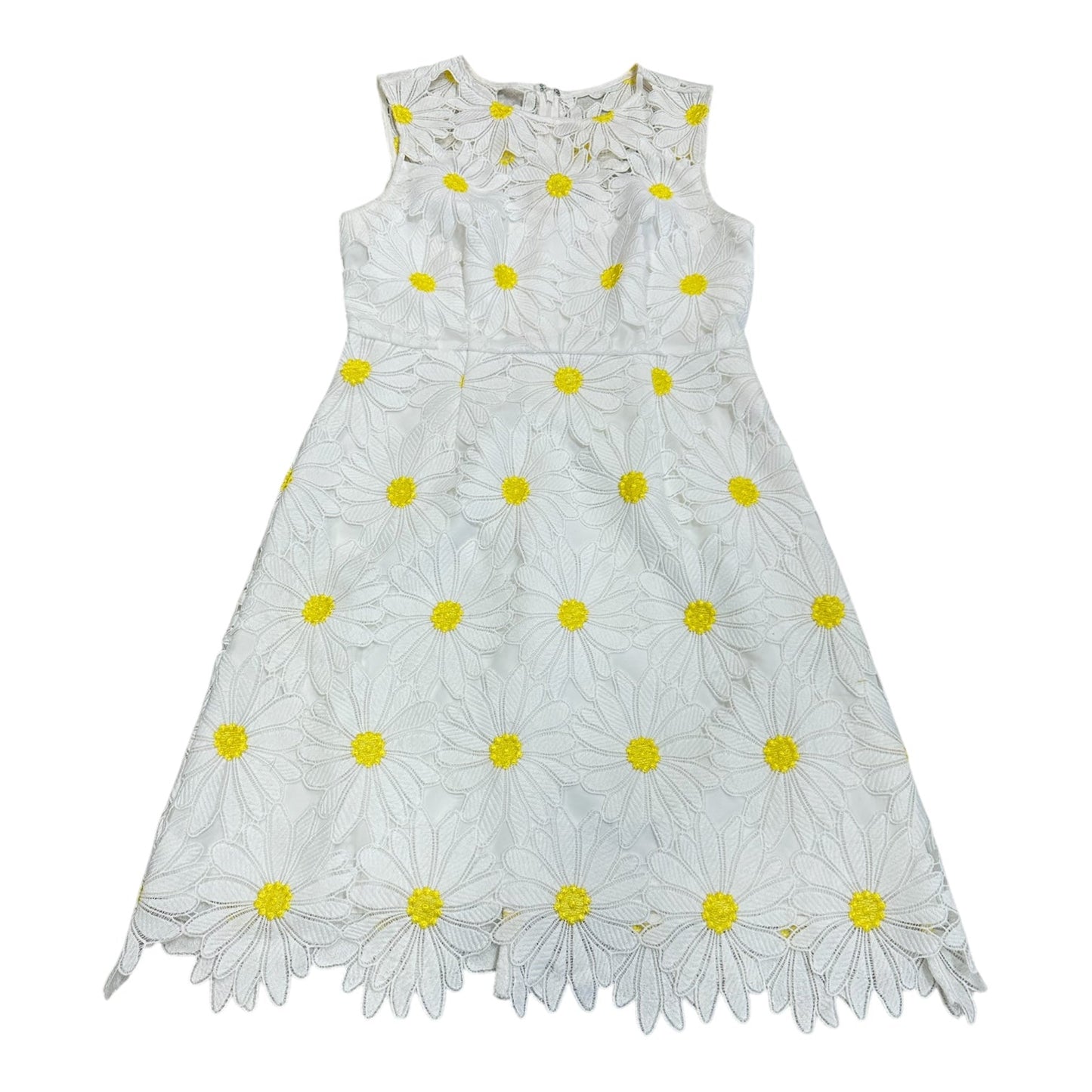 Dress Party Short By Hutch In White & Yellow, Size:S