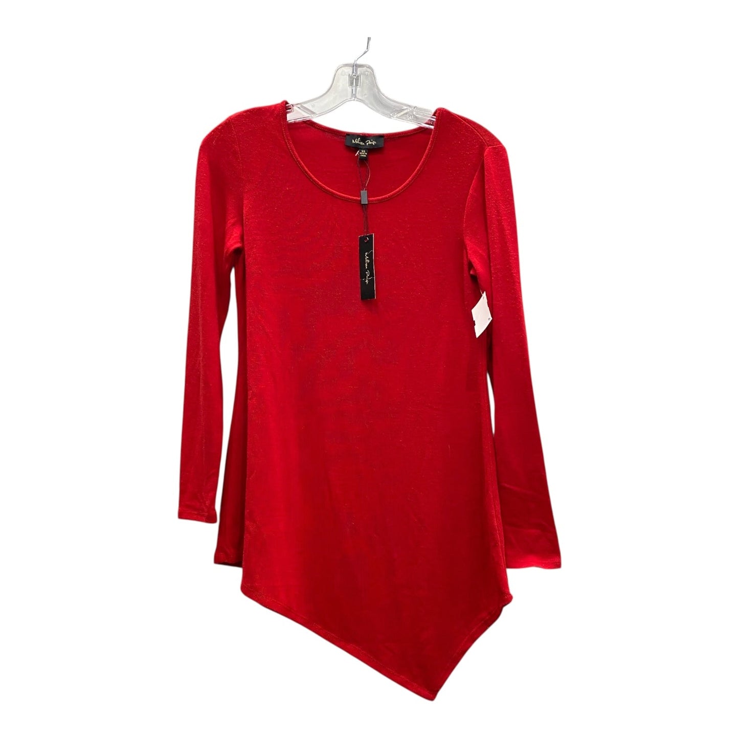 Top Ls By Melissa Paige In Red, Size:Xs