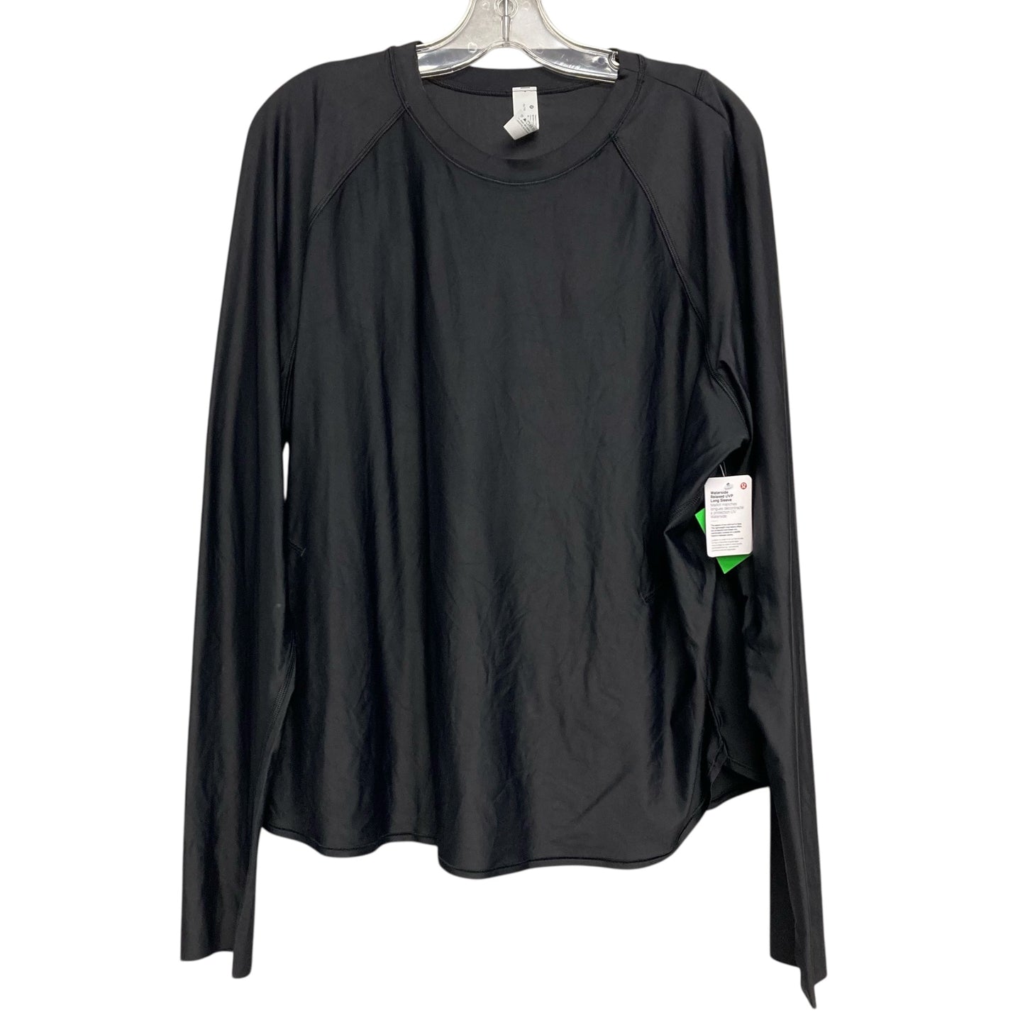 Athletic Top Ls Crewneck By Lululemon In Black, Size:Xl