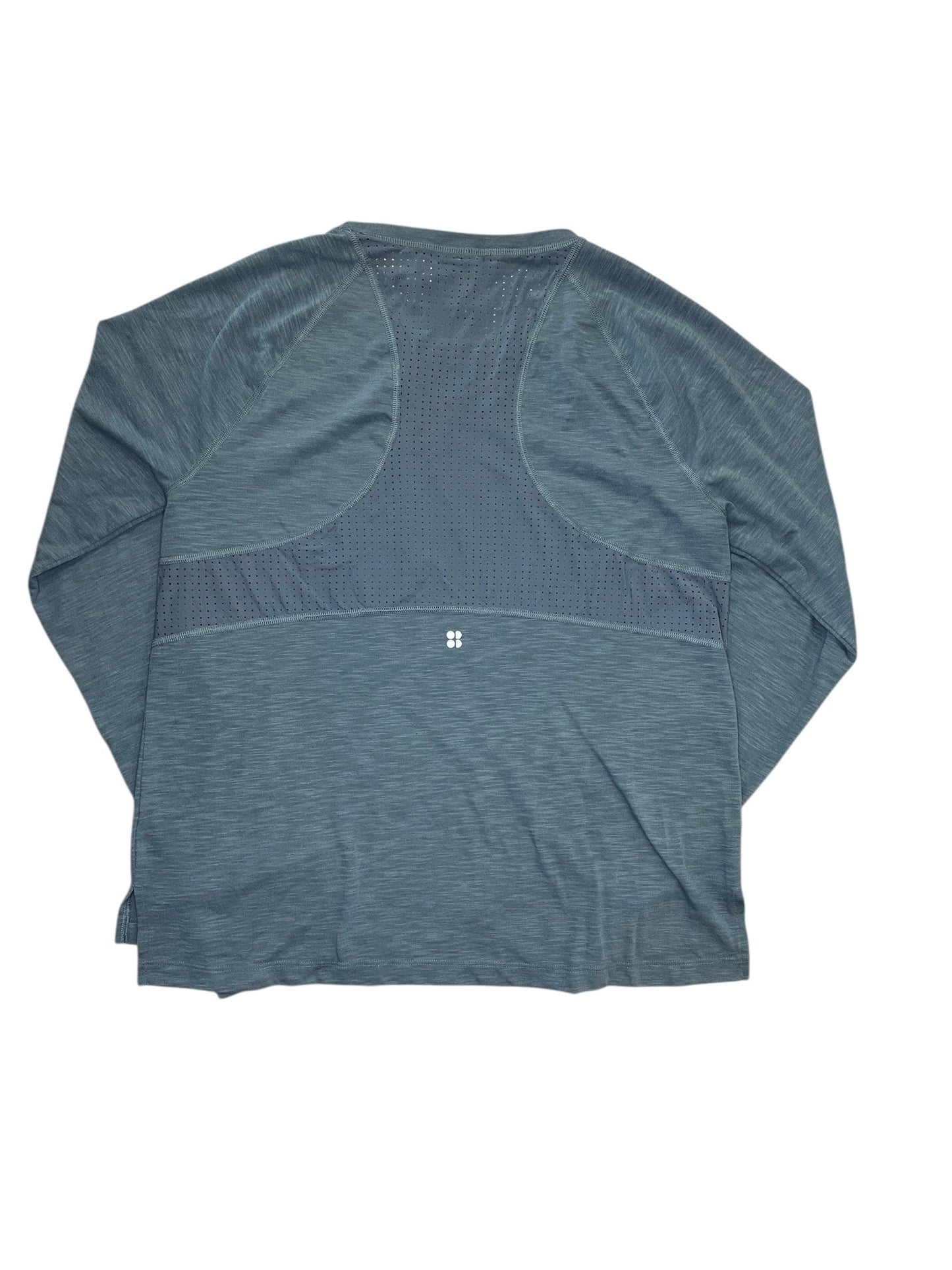 Athletic Top Ls Collar By Sweaty Betty In Green, Size:L