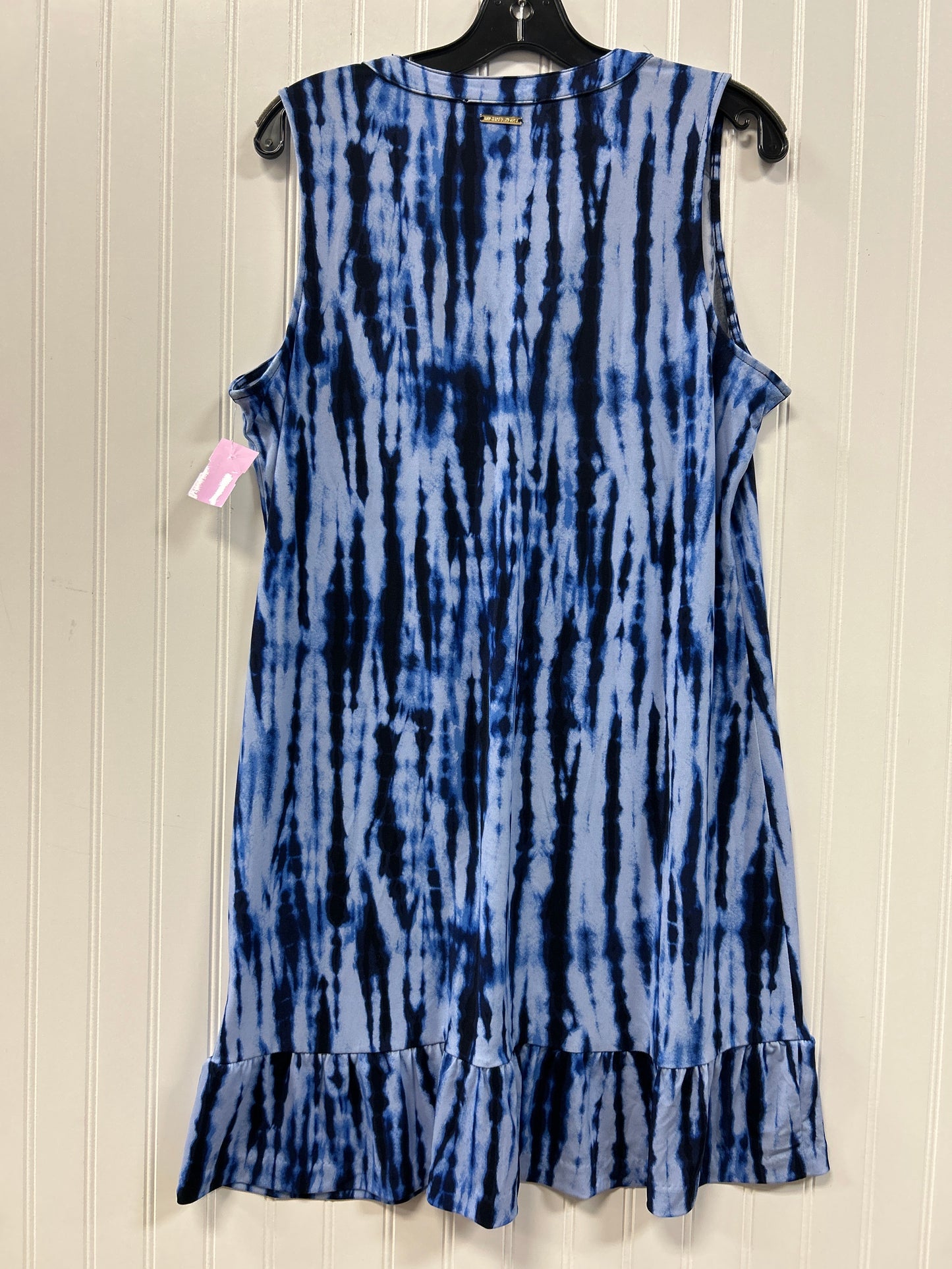 Dress Casual Midi By Michael By Michael Kors In Navy, Size:L