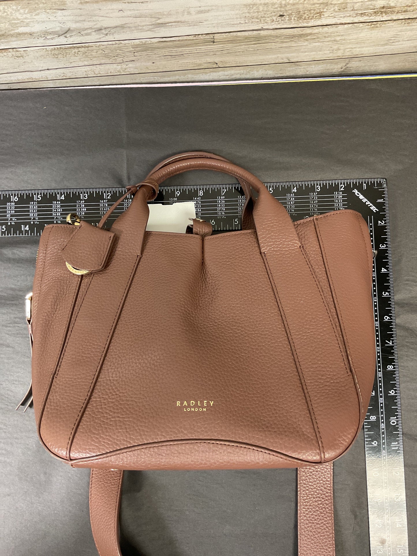 Handbag Leather By Radley London In Brown, Size:Medium