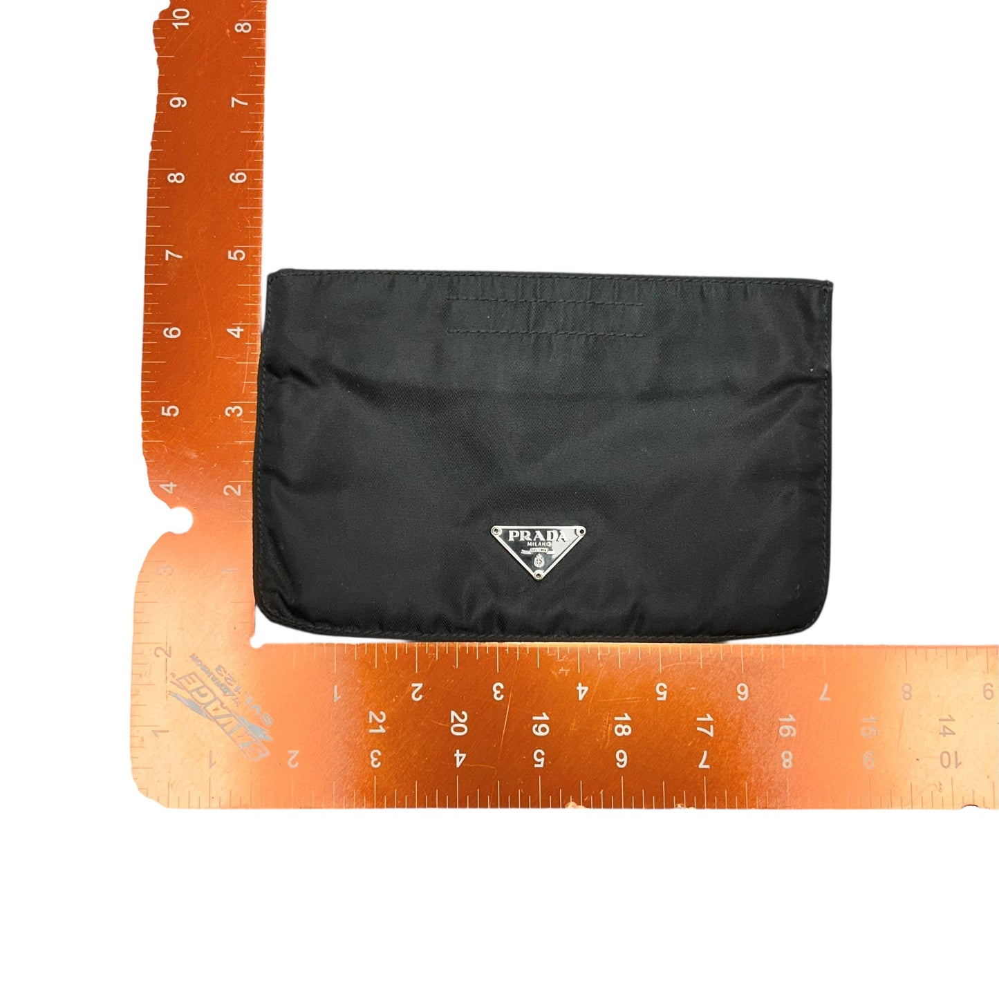 Makeup Bag Luxury Designer By Prada, Size: Small