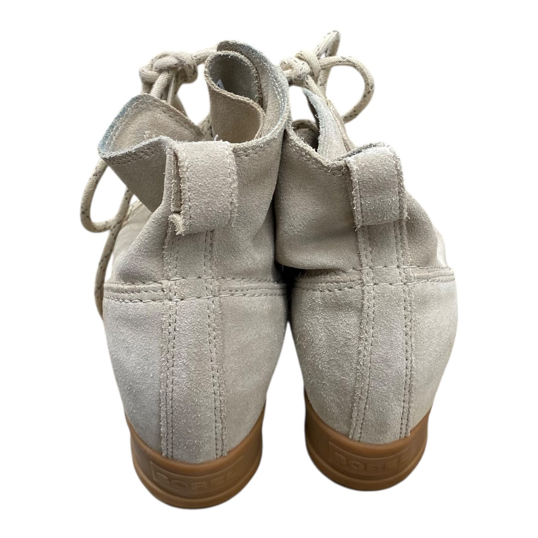 Boots Designer By Sorel In Beige, Size:10