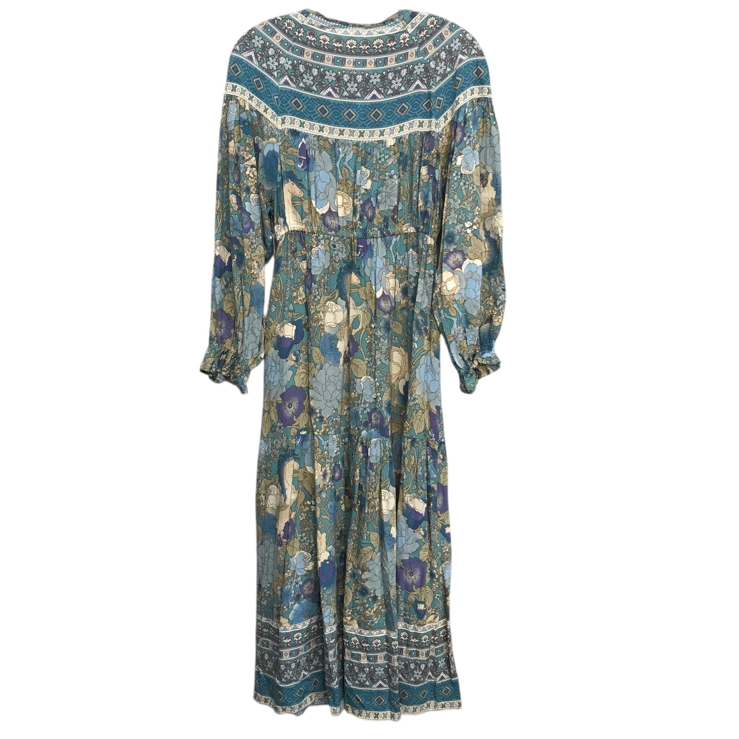 Dress Casual Maxi By R. Vivimos In Multi, Size:M