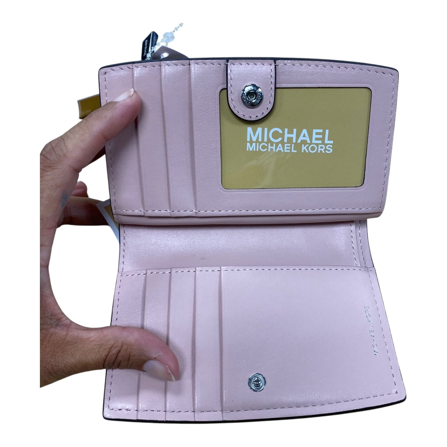 Wallet Designer By Michael Kors In Pink, Size:Small
