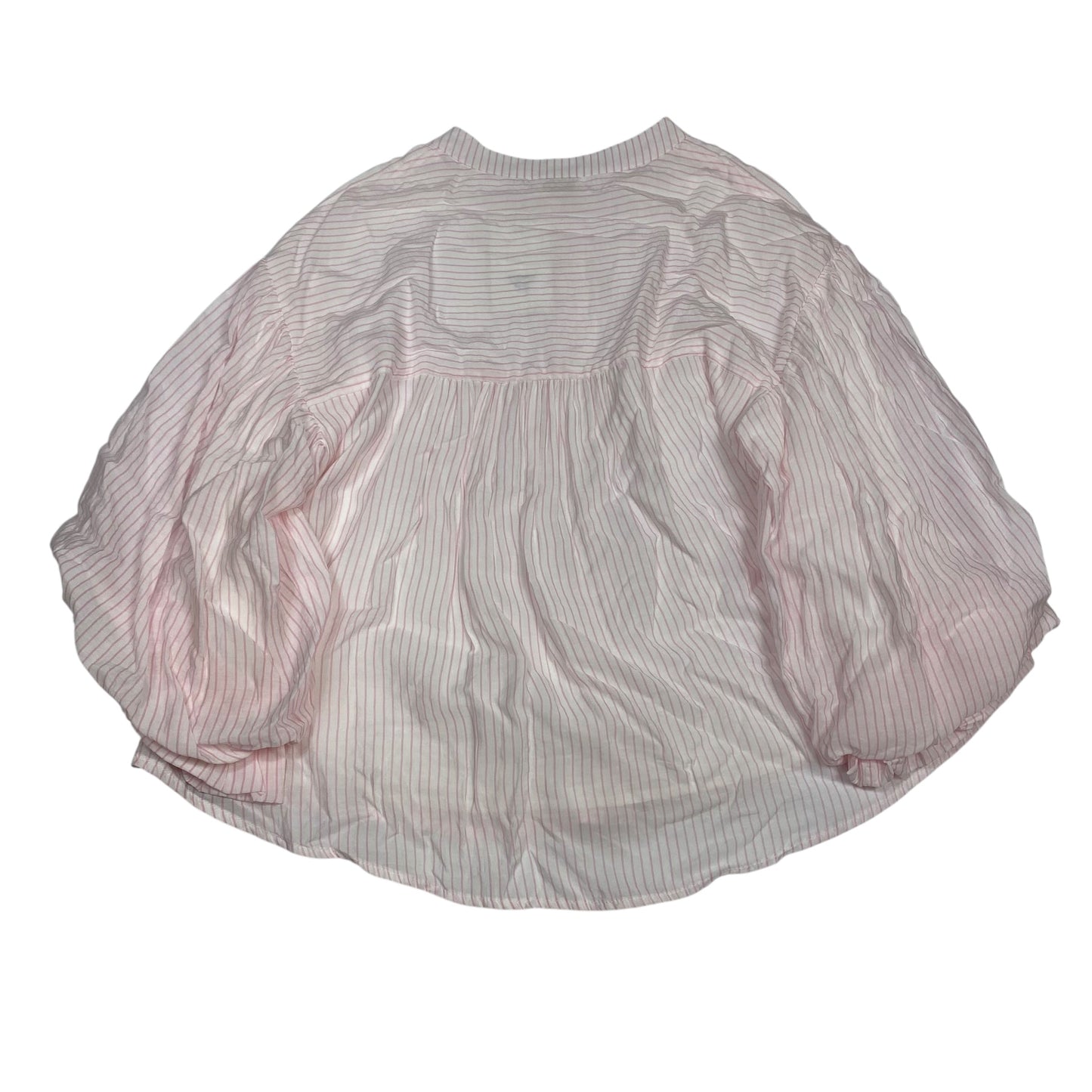 Top 3/4 Sleeve By Fate In Pink & White, Size:S