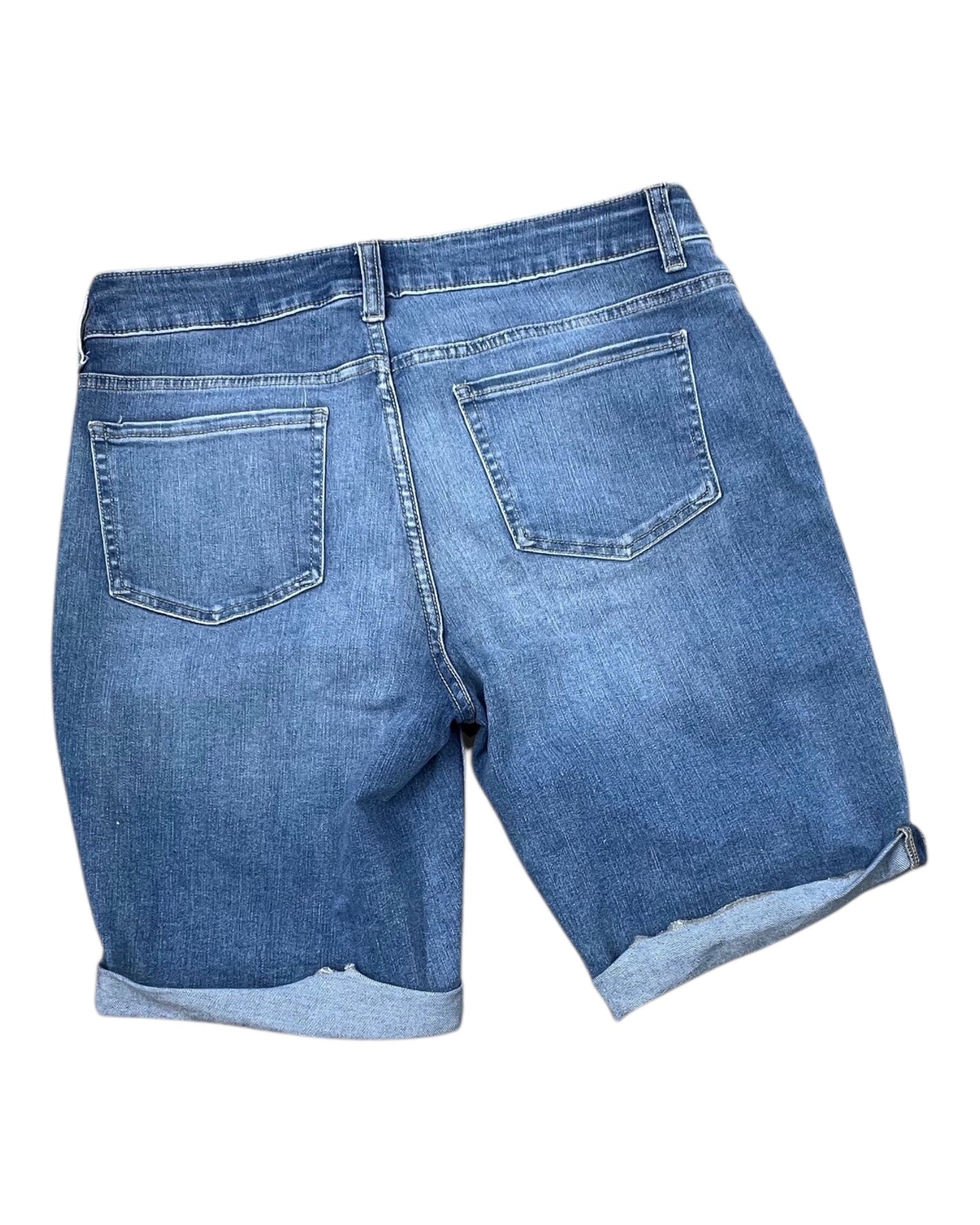 Shorts By Time And Tru In Blue Denim, Size:12