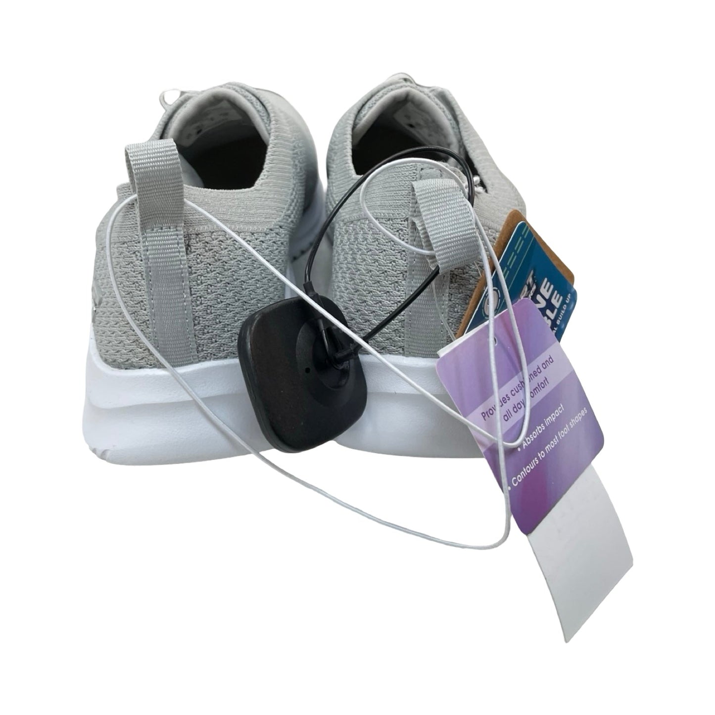 Shoes Athletic By Skechers In Grey, Size:9.5
